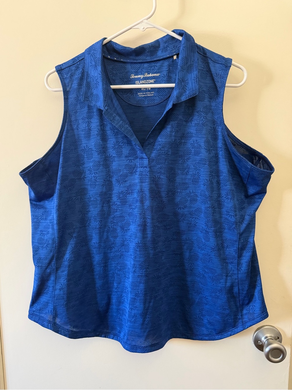 Tommy Bahama IslandZone Palm Coast Sleeveless Polo, XL